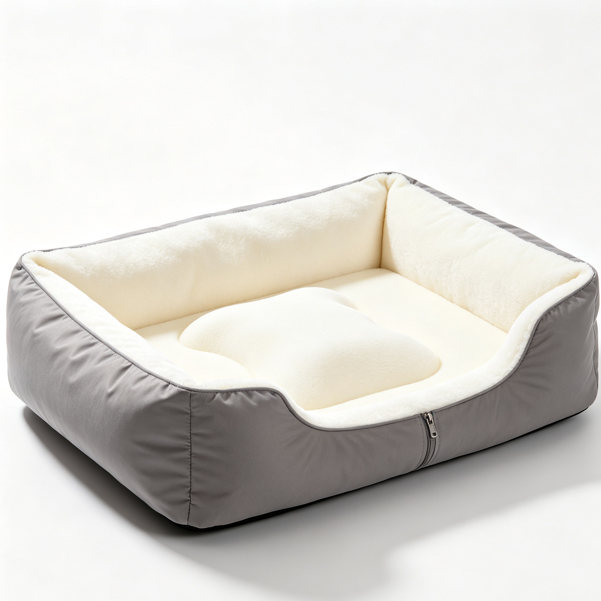 Bullockale Orthopedic Memory Foam Pet Bed with Removable Washable Cover